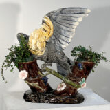 AA-189 Majolica Parrot